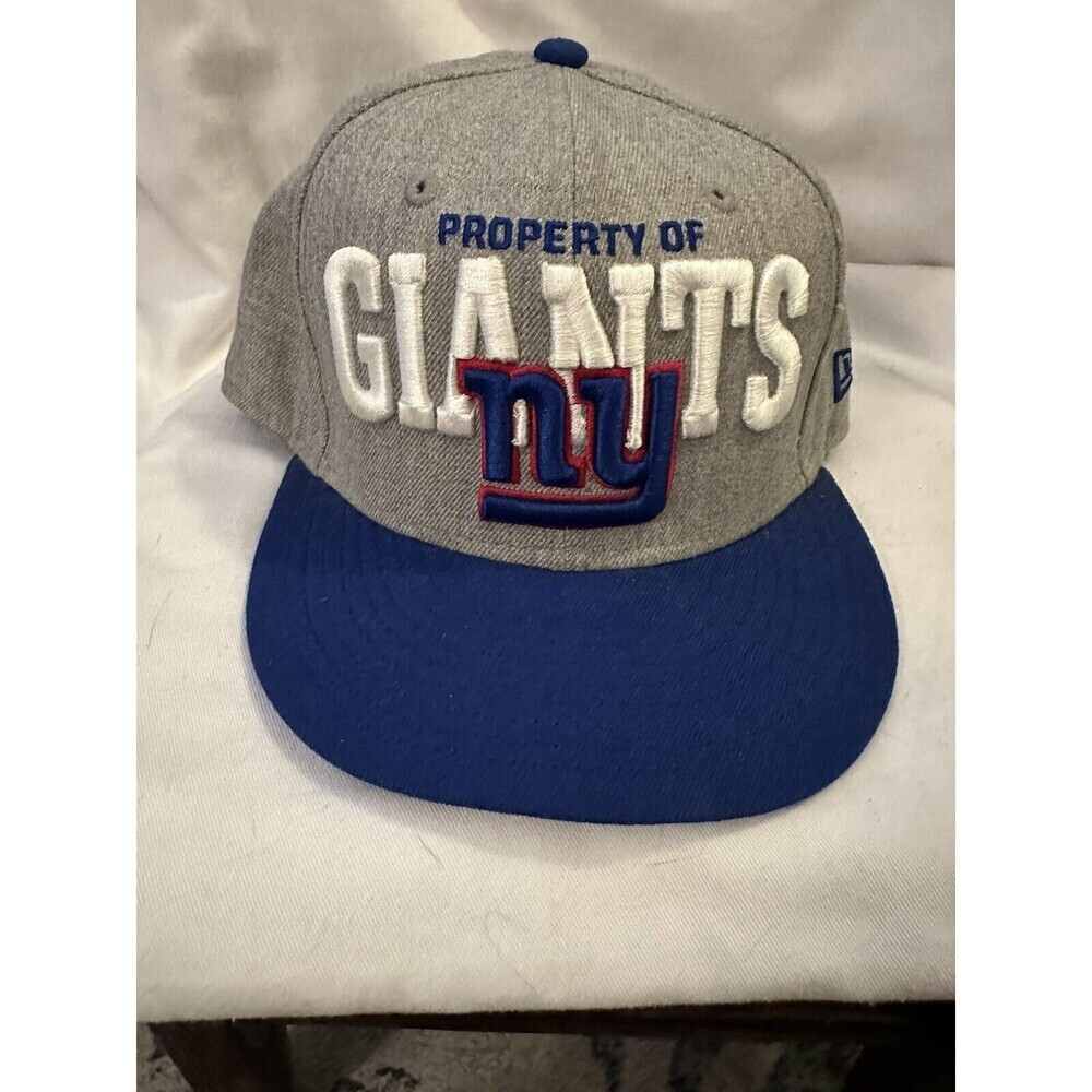 NY Giants New Era Stone/Royal 2023 NFL Draft 9FIFTY SnapBack Adjustable Hat